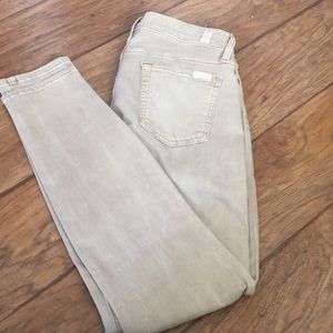 Tan Seven jeans